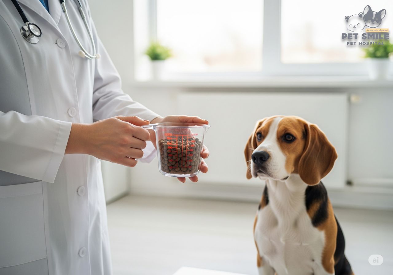 แนวทางแก้ไขสัตว์เลี้ยงน้ำหนักเกินจากสัตวแพทย์